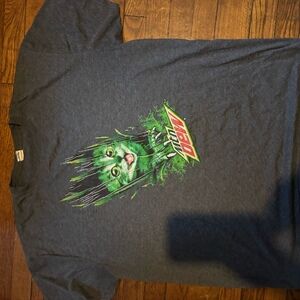 Mountain Dew cat tshirt 3x
